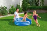 Bestway Kids Paddling Pool, Inflatable Small Kiddie Swimming Pool, 3-Ring Outdoor Water Play Pool - Image 10