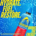 Lucozade Sport Raspberry - 12 Bottles x 500ml - Raspberry Flavour Isotonic Sports Drink - Made with Sugars & Sweeteners - Provides Electrolytes &... - Image 4