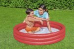 Bestway Kids Paddling Pool, Inflatable Small Kiddie Swimming Pool, 3-Ring Outdoor Water Play Pool - Image 2