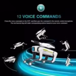 Quadruped Remote Control Programming Simulation AI Robot Dog Voice Interaction Electric Childrens Intelligent Mechanical Dog ToyQuadruped Remote Control Programming Simulation AI Robot Dog Voice Interaction Electric Childrens Intelligent Mechanical Dog Toy - Image 2