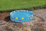 Bestway Sea Creature Paddling Pool Kiddie Swimming Pool, Inflatable Above Ground Pool, Outdoor Garden Pool, Blue, 48 x 10 Inch - Image 2