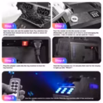 LeLeght 1500W Smoke Bubble Machine 3in1 RGB 18 LEDs Bubble Fog Machine DMX512 Remote Stage Effect Light For DJ Party Wedding - Image 3