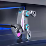 Intelligent AI RC Robot Dog Gesture Touch Remote Control Mechanical Dog Bluetooth Speaker Voice Command Programmable Singing Dancing Electronic Stunt Bionic Smart Robot Dog Cool Lighting Toys for Kids Boys & Girls - Image 7