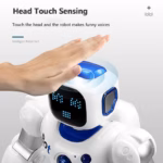 APP Control 2.4GHz Dual Mode Programming Demo RC Robot Walk/Glide Switch Touch Sensing Voice Record Singing Dance Puzzle RC Toys - Image 4