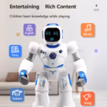 APP Control 2.4GHz Dual Mode Programming Demo RC Robot Walk/Glide Switch Touch Sensing Voice Record Singing Dance Puzzle RC Toys - Image 6