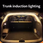 Car high brightness trunk lighting ambient light interior decoration LED wiring free automatic sensing tailgate light strip - Image 4