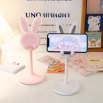 The cute Rabbit mobile phone stand desktop can lift and adjust the desktop phone accessories phone stand phone grip - Image 6