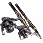 1.8-3.6m Carbon Fiber Fishing Rod And Reel Combo Super Hard Telescopic Fishing Pole Spinning Reel Kit Max Resistance 3-8kg Pesca - Image 2