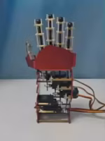 5 DOF Robotic Hand Humanoid Five Fingers Metal Manipulator Arm Left/Right Hand with Servos for Arduino Robot Programmable Robot - Image 3