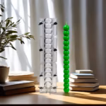 Bubble Pillar Acrylic Molds for Candle Bamboo Column Scented Decor Plastic Mould Geometry Making Tools DIY Sphere Cylinder Gifts - Image 5
