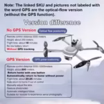 4DRC New V34 Drone 8K Profesional 4K HD Camera Brushless Motor Obstacle Avoidance Foldable Quadcopter Aerial Optical RC Toy - Image 2