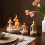 Mushroom Silicone Molds for Candles DIY Handmade Soy Wax Candle Mould Home Ornaments - Image 3