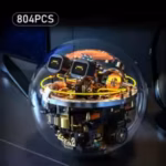 Programmable Sci Fi Robot Ball Remote Control Dynamic Building Blocks Assembly Smart Electronic Toy Creative Tech Gift