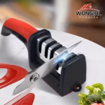 1pc professional blade sharpener, tungsten diamond ceramic sharpening system, no assembly required, kitchen sharpening tool - Image 6