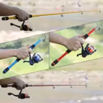 Fishing Pole Set Full Kits With Telescopic Fishing Rod And Spinning Reel Baits Hooks Travel Pole Set - Image 2