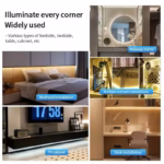 LED COB Light Strip Touch Dimmer Flexible Diode Tape 5V USB Linear Indoor Lighting Lamp Room DIY TV Mirror Backlight Wall Decor - Image 4