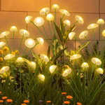 6-heads Solar LED Jellyfish Sway Lights Garden Decor Waterproof Outdoor Solar Pathway Light for Patio Balcony Yard Flowerbed - Image 2