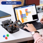 ACEBOTT 5 DOF Smart Robot Arm Car Kit and 4 DOF ESP32 Programmable Robotic for Arduino STEM Educational DIY Robot Arm Kit - Image 4