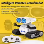 RC Robot Toy Gesture Sensing AI Interactive Robot Programmable Electric Robot with Walkie Talkie Companion Toy for Boys