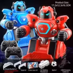 JJRC R30 parent-child interactive remote control football fighting robot double boxing remote control boy DIY children's toy - Image 7