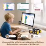 ACEBOTT Robotics Kit Smart Robot Car Kit Compatible with Arduino & Scratch STEM Toys Coding Robot Kit with App Control STEM Gift - Image 3