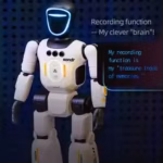 Smart Programming Humanoid Gesture Sensing Remote Control Robot 2.4G Joint Mobility Breathing Light Recording Function RC Robot - Image 5