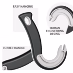 New Design Easy-Grip Hook Can Opener - Durable Plastic, Perfect for Home & Restaurant Use, Ideal Christmas Party Accessory - Image 4