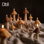 Mushroom Silicone Molds for Candles DIY Handmade Soy Wax Candle Mould Home Ornaments - Image 2