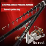 Telescopic Portable Rotary Rocky Fishing as2.7M,3.6M,4.5M,5.4M,6.3M Fishing Rod Travel Sea Boat Rock Fishing Rod Carp Rod - Image 4