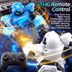 JJRC R30 parent-child interactive remote control football fighting robot double boxing remote control boy DIY children's toy - Image 5