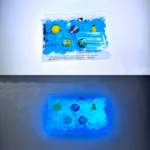 100pcs Glow In The Dark Pebbles, Resin Luminous Stones For Landscape, Garden Paths, Potted Plants, Parks, Aquarium Decor, - Image 3