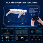 Intelligent AI RC Robot Dog Voice Dialogue APP Remote Control Programming Singing Dancing Machine Dog Kids Toys - Image 2