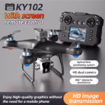 KY102 MAX Drone HD Dual Camera Screen Controlled Brushless Obstacle Avoidance Professional RC Quadcopter Dron Toy 10000M - Image 2