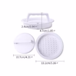1pc Hamburger Press Stuffed Burger Press Plastic Meat Grill Party BBQ Burger Maker Mould Hamburger Maker Kitchen Tool - Image 4