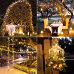 LED Solar Light Outdoor Garden Fairy String Light Led Twinkle Waterproof Lamp for Christmas Patio Tree Party 6m/12m/23m/33m - Image 3