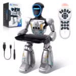 2.4G AI Smart Delivery Robot Gesture Voice Control Recording Programming LED Dancing Robot Christmas Toy Gift for Children - Image 6