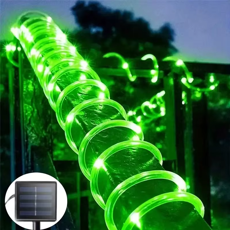 S57cc7b35d4e34f4b8fe860eaf04f125aP (1) Solar Rope Lights Solar LED Light Path Deck Outdoor Garden Solar String Lights Waterproof Outdoor Lighting Strips 8 Light Modes - Image 1