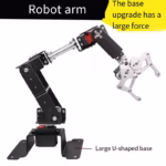 6 DOF Robot Manipulator MG996 Metal Alloy Mechanical Arm Clamp Claw Kit For Arduino Robot DIY Ki for UNO/ESP32 Programmable - Image 5