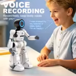 2.4G AI Smart Delivery Robot Gesture Voice Control Recording Programming LED Dancing Robot Christmas Toy Gift for Children - Image 5