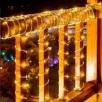 Solar Rope Lights Solar LED Light Path Deck Outdoor Garden Solar String Lights Waterproof Outdoor Lighting Strips 8 Light Modes - Image 3