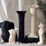 Venus Human Body Candle Silicone Mold Rome Column Gypsum Making Tool Muscle Man Shape Resin Mould Sketch Still Life Artist Decor - Image 6
