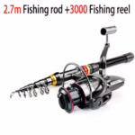 1.8-3.6m Carbon Fiber Fishing Rod And Reel Combo Super Hard Telescopic Fishing Pole Spinning Reel Kit Max Resistance 3-8kg Pesca - Image 8