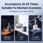 180ML Mini Air Humidifier USB Electric Aroma Diffuser Essential Oil Purifier Aromatherapy Mist Maker Lights For Car Home Bedroom - Image 5