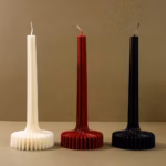 Acrylic Taper Candle Molds Cone Plastic Design Geometric Pillar Vase Tools Roman Column Mold Scented Candle Making DIY Gifts - Image 3
