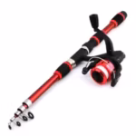 Fishing Pole Set Full Kits With Telescopic Fishing Rod And Spinning Reel Baits Hooks Travel Pole Set - Image 6