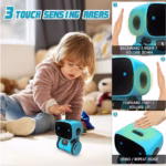 Toy Robot Intelligent Robots Russian & English & Spanish Version Voice & Touch control Toys Interactive Educational RC Robot - Image 4
