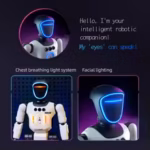 Smart Programming Humanoid Gesture Sensing Remote Control Robot 2.4G Joint Mobility Breathing Light Recording Function RC Robot - Image 2