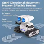 RC Robot Toy Gesture Sensing AI Interactive Robot Programmable Electric Robot with Walkie Talkie Companion Toy for Boys - Image 3