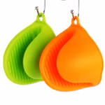 2pcs Thicken Baking silicone oven mitts Microwave Oven Glove Heat Insulation Anti-slip Bowl Pot Clips kitchen gloves - Image 2