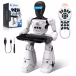 2.4G AI Smart Delivery Robot Gesture Voice Control Recording Programming LED Dancing Robot Christmas Toy Gift for Children - Image 7